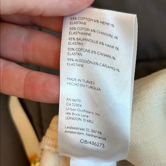 Pilcro Off-White Flare Jeans - Picture 11 of 12